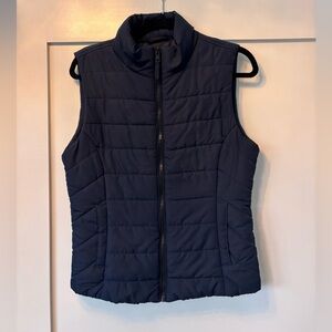 Aeropostale Midnight Blue Quilted Vest